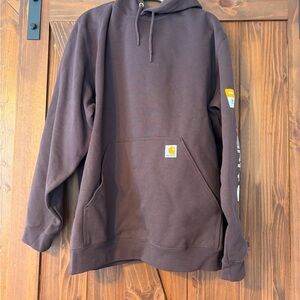Carhartt Dark Brown Men's Hoodie
